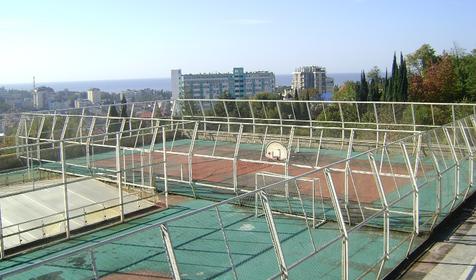 Спортивная площадка. Пансионат Нева Интернейшенел, г. Сочи