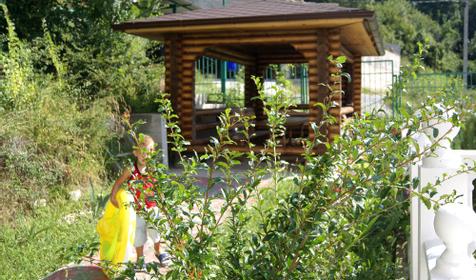 Беседка. Отель Олеся-Лоо, г. Сочи, Лазаревский район, п. Лоо