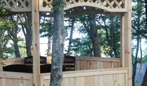 Беседка. Гостевой дом Афалина, п. Агой