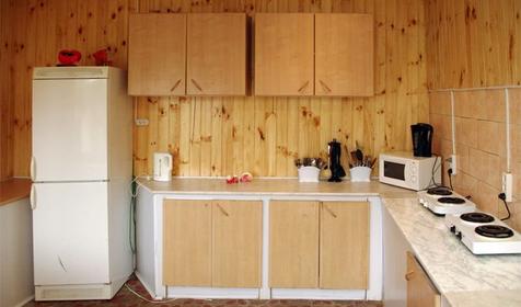 Кухня. База отдыха Аленка, г. Анапа, п. Джемете