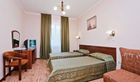 Двухместный полулюкс. Пансионат Застава, г. Анапа