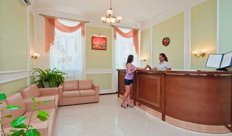 Ресепшен. Пансионат Застава, г. Анапа