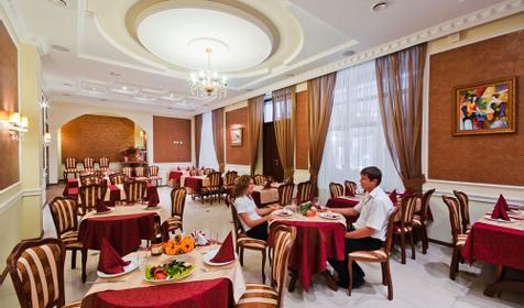 Ресторанный зал кафе. Пансионат Застава, г. Анапа