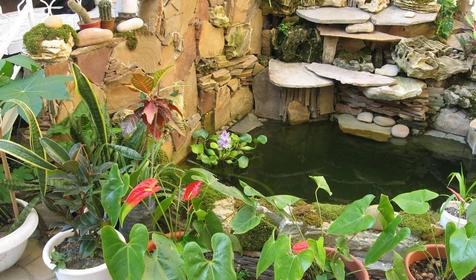 Дворик, гостевой дом Патио, г. Анапа