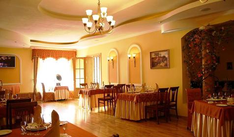 Салонный зал ресторана Сударь. Гостиница Сударушка, г. Краснодар