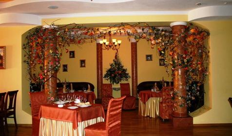 Салонный зал ресторана Сударь. Гостиница Сударушка, г. Краснодар