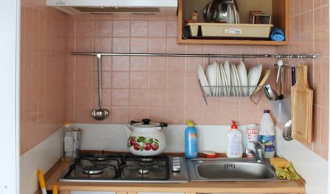 Кухня. Гостевой дом Евгений, г. Сочи, п. Лазаревское