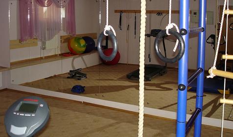 Тренажерный зал. Отель Golden lady, г. Анапа