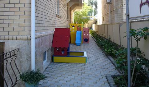 Игровая площадка. Отель Golden lady, г. Анапа