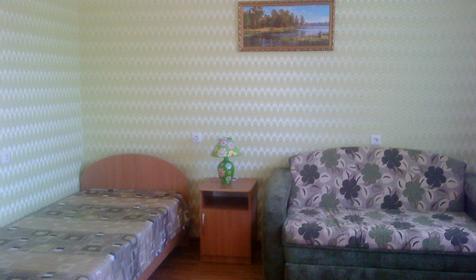 Зеленая комната. Гостевой дом На Песчаной, п. Витязево