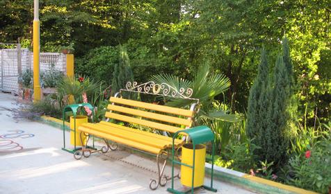 Территория. Гостевой дом Сибирячка, г. Сочи, Адлерский район