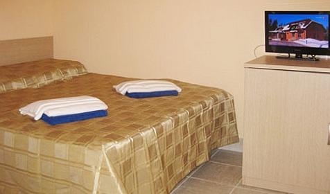 Номер. Гостиница Аквамарин, Туапсинский район, п. Лермонтово