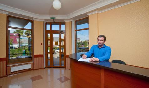 Ресепшен. Отель ЛЭНСиС, г. Сочи, Адлерский район, г. Адлер