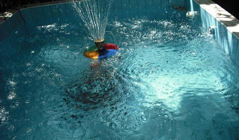 Фонтан. Гостиница Лазурный Бриз, г. Сочи, Адлерский район