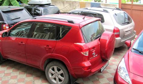 Автостоянка. Отель Таис, г. Сочи, Адлер