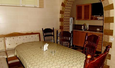 Кухня в сауне. Гостиничный комплекс Олимп, г. Туапсе