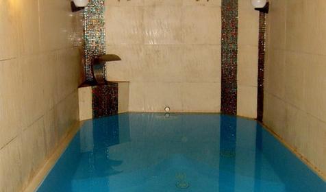 Бассейн в сауне. Гостиничный комплекс Олимп, г. Туапсе