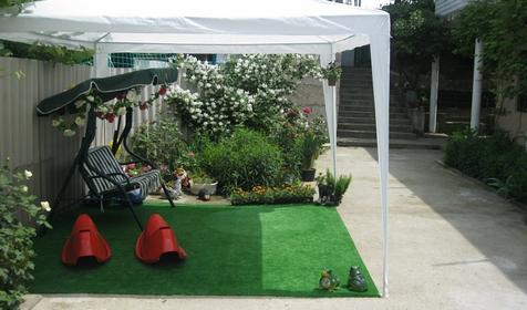 Территория, гостевой дом Аист, Туапсинский район, п. Джубга