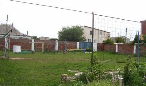 Спортплощадка частного пансионата Цветочная-25, г. Темрюк, ст-ца Голубицкая