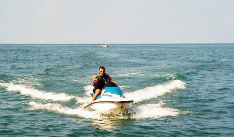 Пляж в Адлере