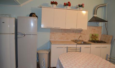 Кухня. Гостевой дом Елена, п. Кабардинка