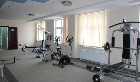 Тренажерный зал. Пансионат Малахит, г. Анапа, ст. Благовещенская