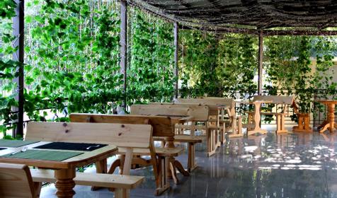 Летнее кафе. Гостевой дом Семирамида, г. Геленджик, п. Архипо-Осиповка