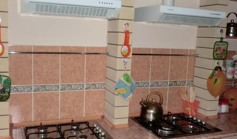 Кухня. Гостевой дом Alfa (Альфа), г. Анапа