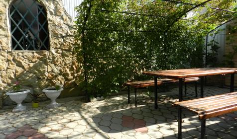 Беседка. Гостевой дом У Ивы, Темрюкский район, п. Пересыпь