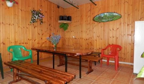 Кухня. Гостевой дом У Ивы, Темрюкский район, п. Пересыпь