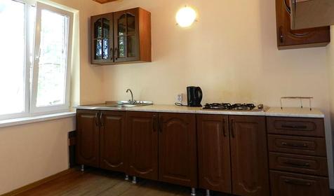 Кухня-столовая. База отдыха Кубань, Темрюкский район, ст-ца Голубицкая