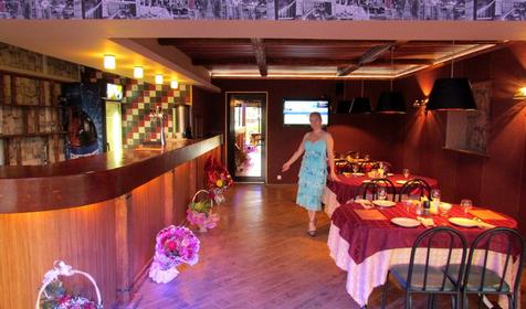 Cтоловая гостевого дома Фламинго, Темрюкский район, ст. Голубицкая