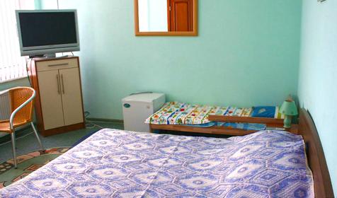 Трехместный номер. Гостевой комплекс Фалькон Тамани, Темрюкский район, п. Ильич