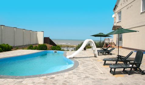 Бассейн. Гостевой комплекс Фалькон Тамани, Темрюкский район, п. Ильич