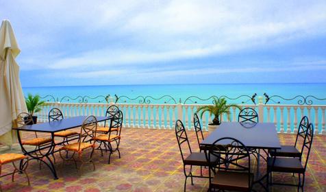 Кафе. Гостиница Вилла Плаза, г. Сочи, Лазаревский район, п. Лазаревское