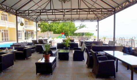 Кафе. Гостиница Вилла Плаза, г. Сочи, Лазаревский район, п. Лазаревское