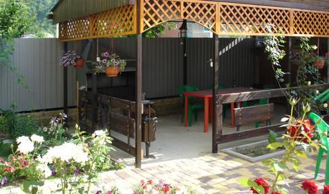 Беседка. Гостевой дом На земляничной, г. Геленджик, с. Архипо-Осиповка