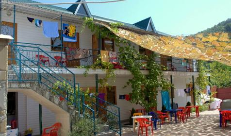 Гостиница Белый пароход, Туапсинский район, п. Дедеркой