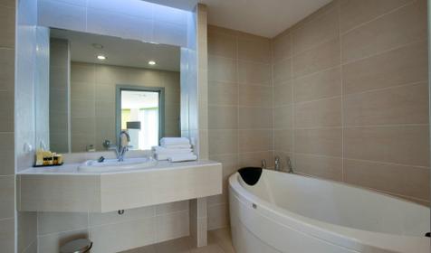 Санузел номера. Отель DianaPalace . г. Сочи, Адлерский район