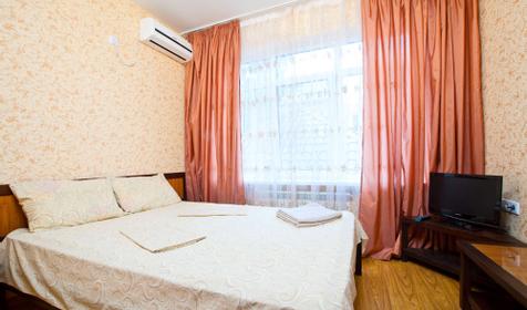 Спальня двухкомнатного номера. Гостевой дом Магдалина, г. Геленджик, с. Кабардинка