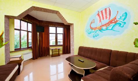 Комната отдыха на 2 этаже. Гостевой дом Магдалина, г. Геленджик, с. Кабардинка