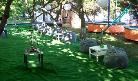 Территория. Коттедж Акватика, г. Геленджик