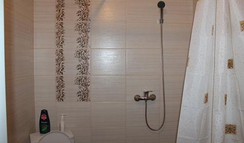 Санузел номера. Частная гостиница Голубая Бухта, г. Геленджик