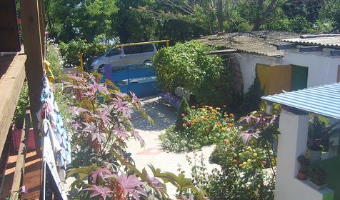 Дворик гостевого дома Дарья, г. Анапа, ст. Благовещенская