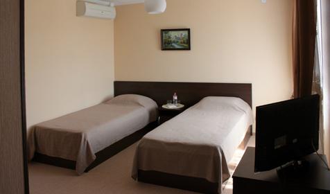 Номер Стандарт. Ресторанно-гостиничный комплекс Канцлер, г. Тихорецк