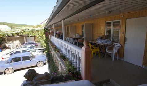 Терраса. Гостевой дом Ангелина, п. Джубга