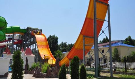 Горка Вайд Слайд. Аквапарк Джубга, Туапсинский район, п. Джубга