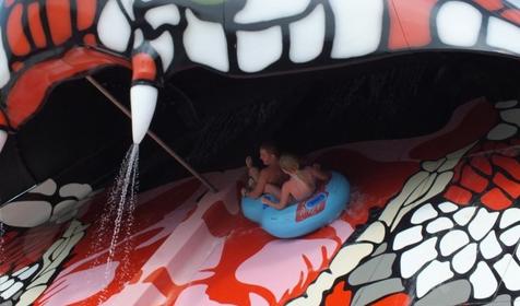 Горка Королевская кобра. Аквапарк Джубга, Туапсинский район, п. Джубга