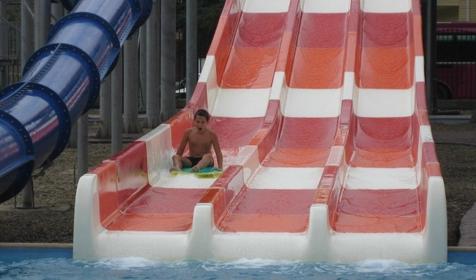 Горка Мультислайд. Аквапарк Джубга, Туапсинский район, п. Джубга