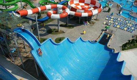 Горка Цунами. Аквапарк Джубга, Туапсинский район, п. Джубга